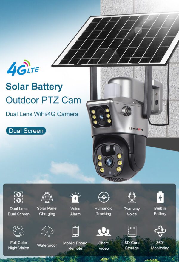 Solar CCTV Camera